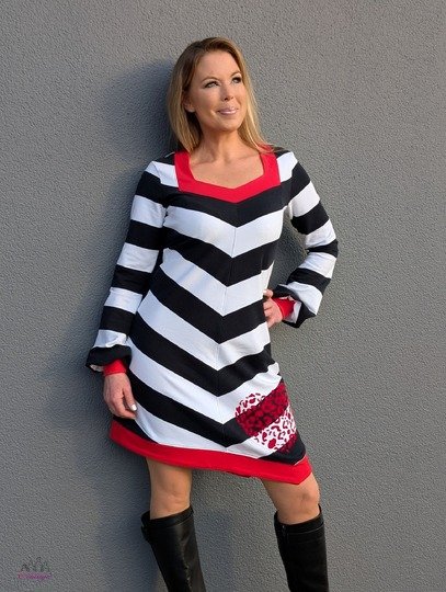 Schnittmuster Malina Damen – Shirt, Longshirt & Kleid (Gr. 32–48)