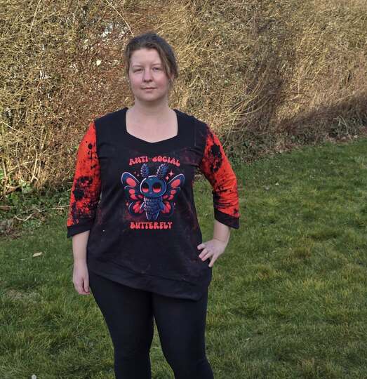 Schnittmuster Malina Damen – Shirt, Longshirt & Kleid (Gr. 32–48)