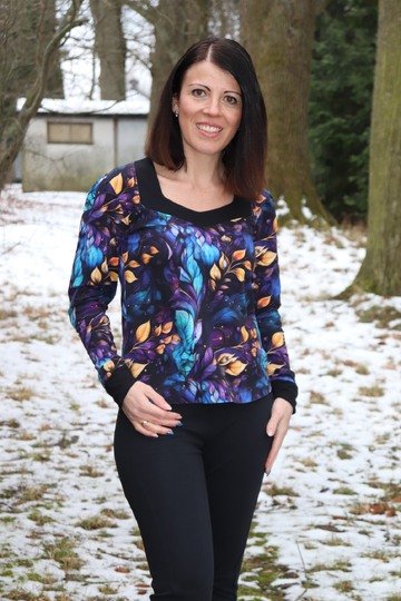 Schnittmuster Malina Damen – Shirt, Longshirt & Kleid (Gr. 32–48)