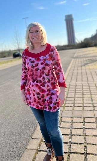 Schnittmuster Malina Damen – Shirt, Longshirt & Kleid (Gr. 32–48)