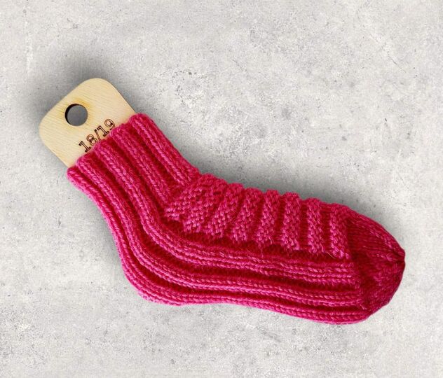 Strickanleitung Baby-Socken Würmli ohne Ferse in 4 Größen     #377