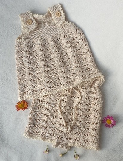 Häkelanleitung: Baby-Windelhose „Ocean Wave“ – mitwachsend & wandelbar