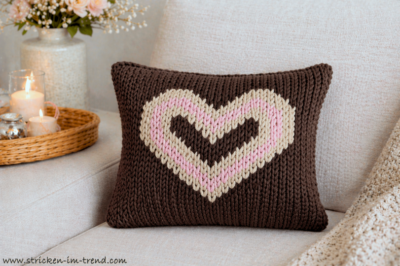Knitting Pattern Mother’s Day Bundle | 4 HomeWare Designs | Pillows & Poufs