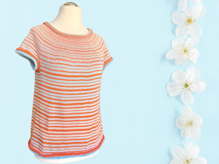 Shirt Tofta - Strickanleitung