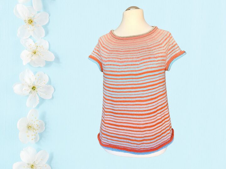 Shirt Tofta - Strickanleitung