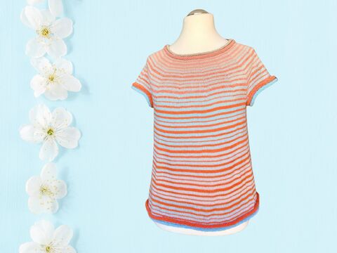 Shirt Tofta - Strickanleitung