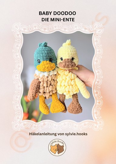 Häkelanleitung Ente Baby Doodoo - MINI Version - Anfängergeeignet