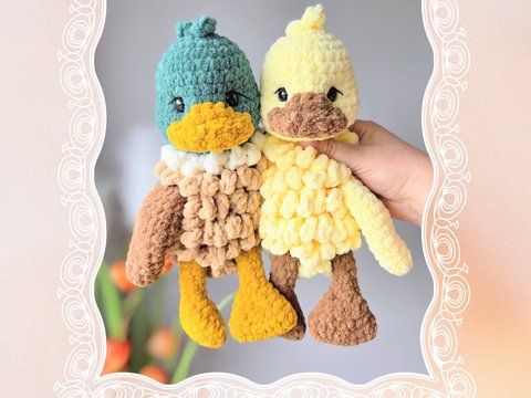 Häkelanleitung Ente Baby Doodoo - MINI Version - Anfängergeeignet