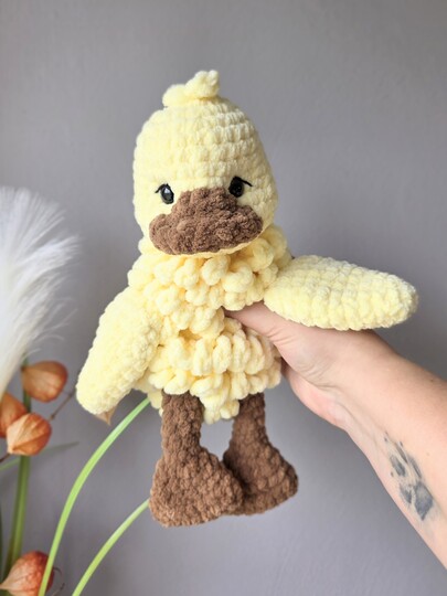 Häkelanleitung Ente Baby - Küken - MINI Version - Anfängergeeignet