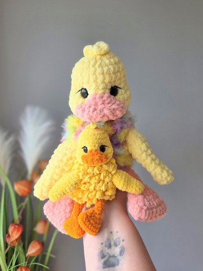 Häkelanleitung Ente Baby - Küken - MINI Version - Anfängergeeignet