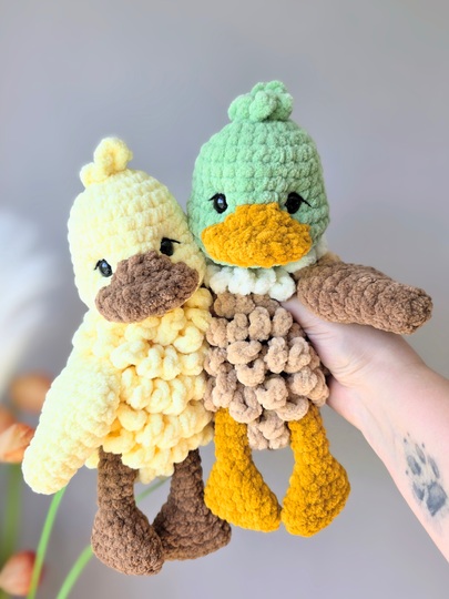 Häkelanleitung Ente Baby - Küken - MINI Version - Anfängergeeignet