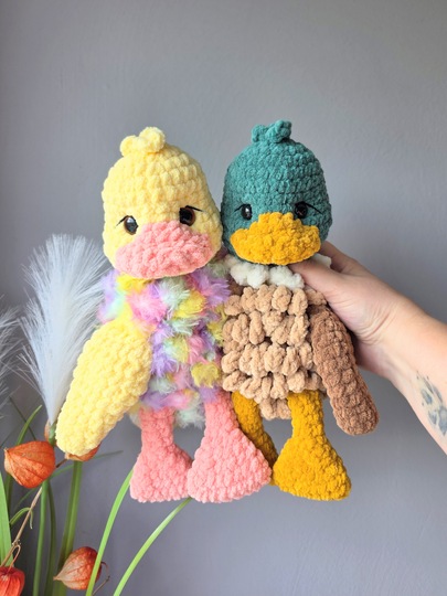 Häkelanleitung Ente Baby - Küken - MINI Version - Anfängergeeignet