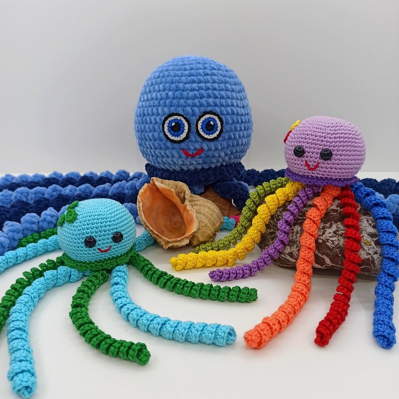 Crochet Octopus - Image 2