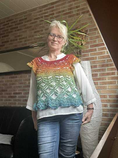 Shirt/Tunika/Kleid Caliente, Häkelanleitung