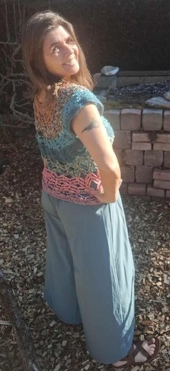 Shirt/Tunika/Kleid Caliente, Häkelanleitung