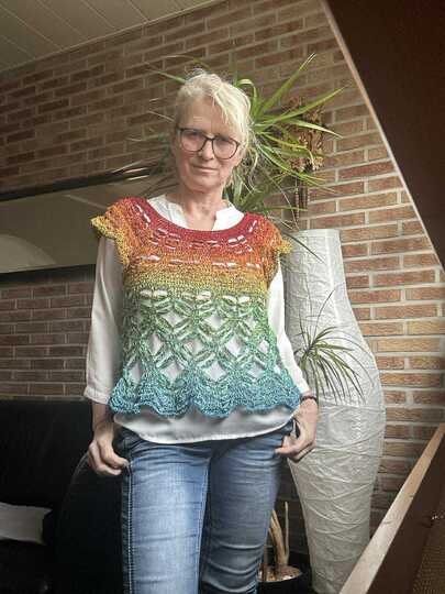 Shirt/Tunika/Kleid Caliente, Häkelanleitung