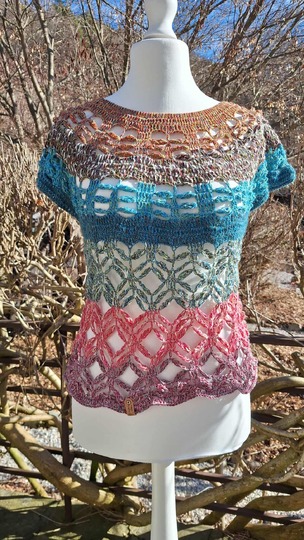 Shirt/Tunika/Kleid Caliente, Häkelanleitung