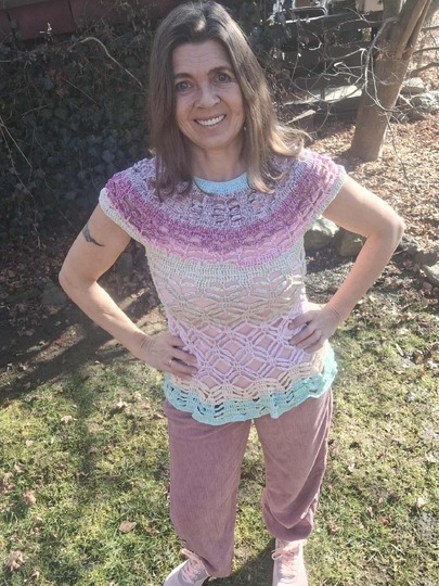 Shirt/Tunika/Kleid Caliente, Häkelanleitung