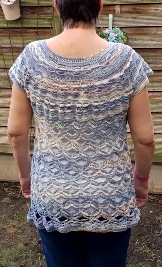 Shirt/Tunika/Kleid Caliente, Häkelanleitung