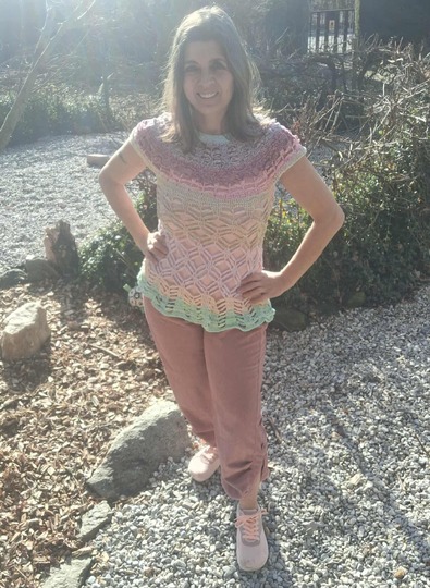 Shirt/Tunika/Kleid Caliente, Häkelanleitung