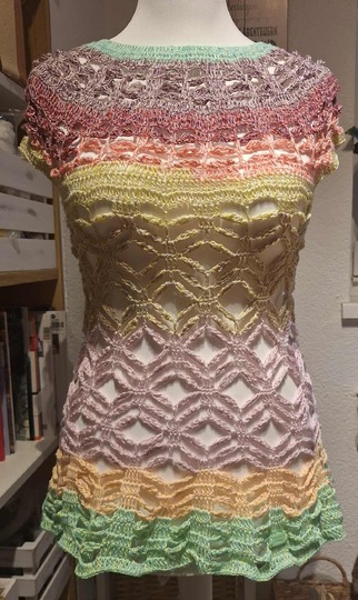 Shirt/Tunika/Kleid Caliente, Häkelanleitung