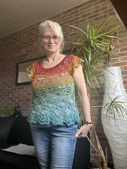 Shirt/Tunika/Kleid Caliente, Häkelanleitung