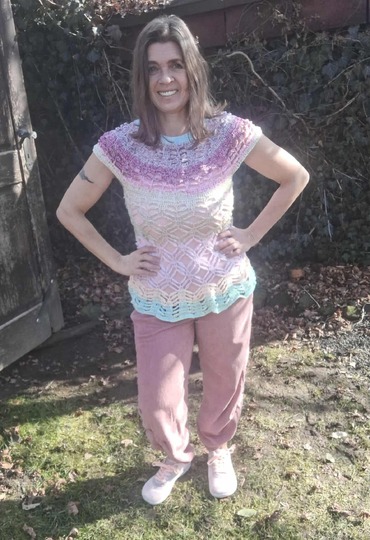 Shirt/Tunika/Kleid Caliente, Häkelanleitung