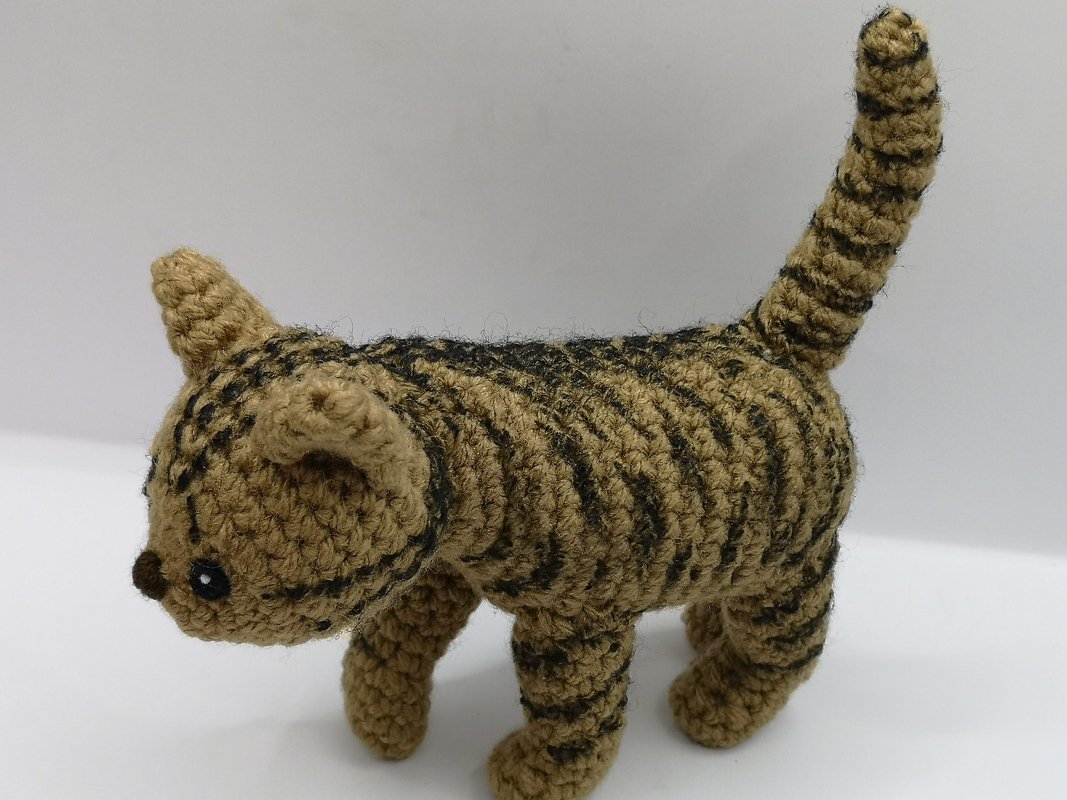 realistic (tabby) Kitten - Crochet Pattern by NiggyArts - Image 3