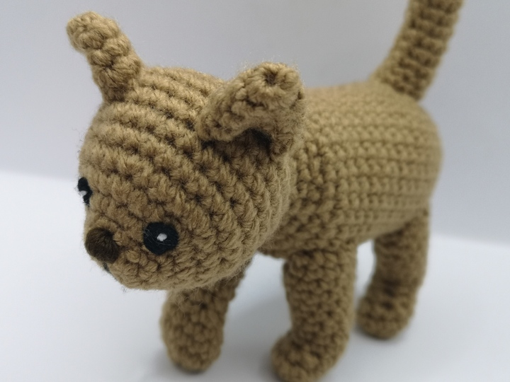 realistic (tabby) Kitten - Crochet Pattern by NiggyArts