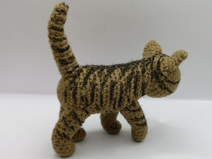 realistic (tabby) Kitten - Crochet Pattern by NiggyArts