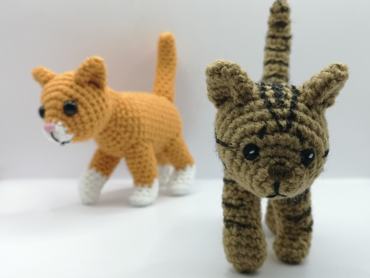 realistic (tabby) Kitten - Crochet Pattern by NiggyArts