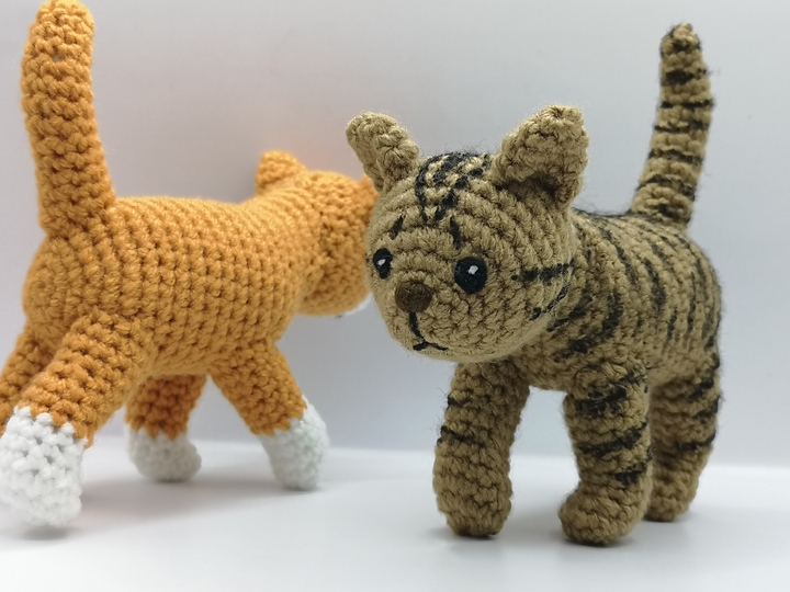 realistic (tabby) Kitten - Crochet Pattern by NiggyArts