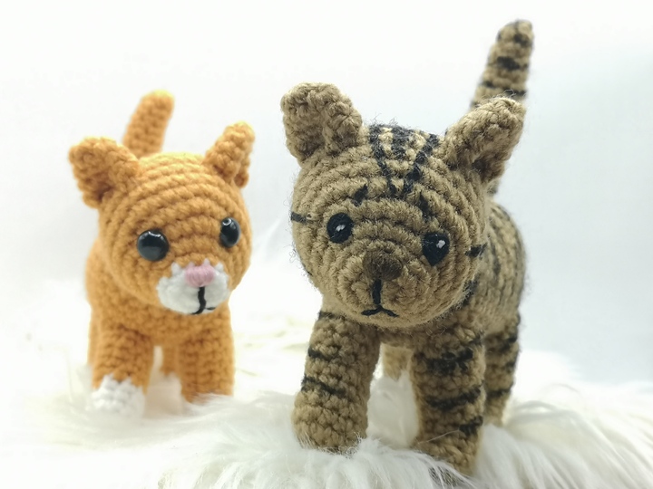realistic (tabby) Kitten - Crochet Pattern by NiggyArts