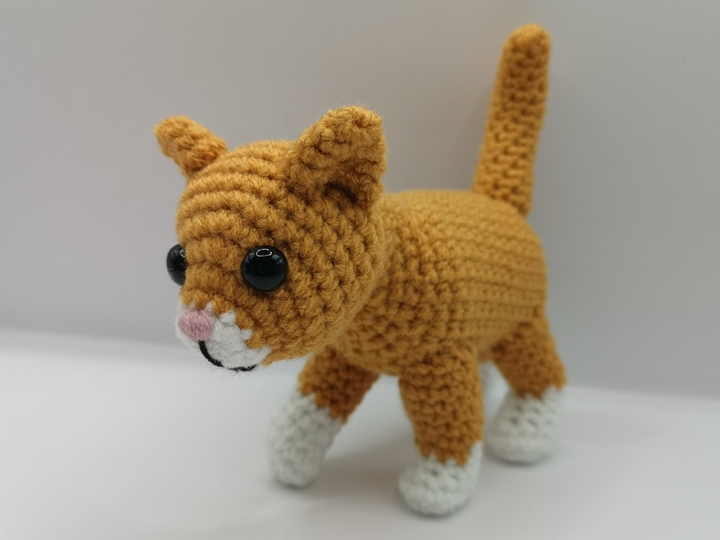realistic (tabby) Kitten - Crochet Pattern by NiggyArts