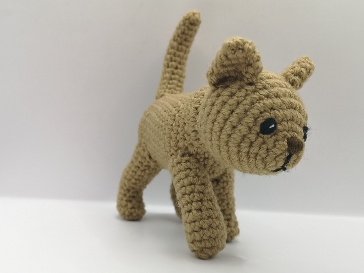 realistic (tabby) Kitten - Crochet Pattern by NiggyArts