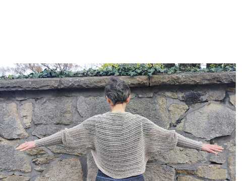 Ärmelschal stricken, Strickanleitung, Bolero Stricken