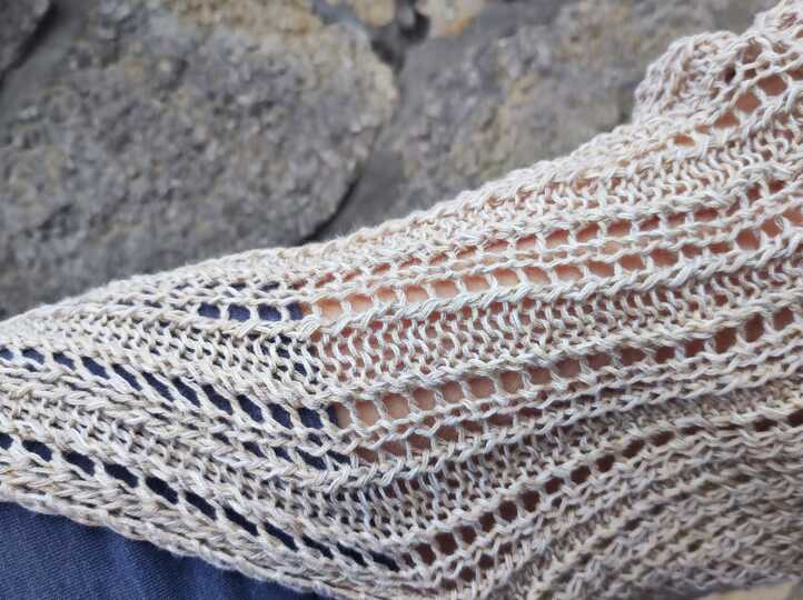 Ärmelschal stricken, Strickanleitung, Bolero Stricken