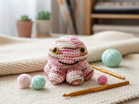Crochet Pattern Baby Octopus Ella