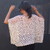 Oversize Crochet Shirt “Fabienne” – Airy Poncho-Style Top