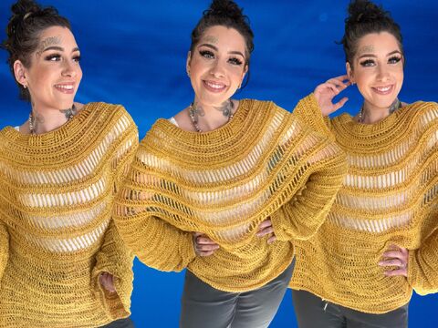 Häkelanleitung Pulli "BANANA"