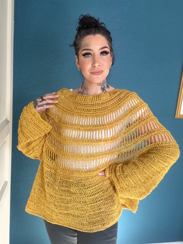 Häkelanleitung Pulli "BANANA" - Bild 12
