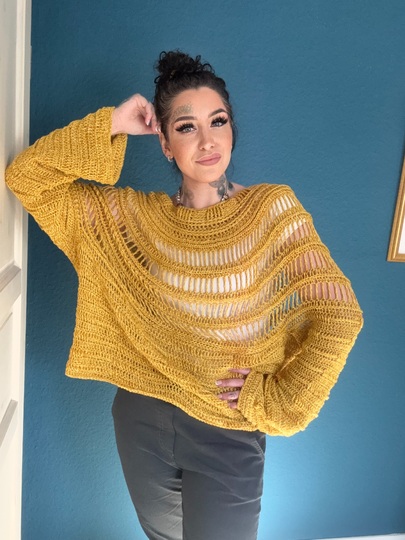 Häkelanleitung Pulli "BANANA"