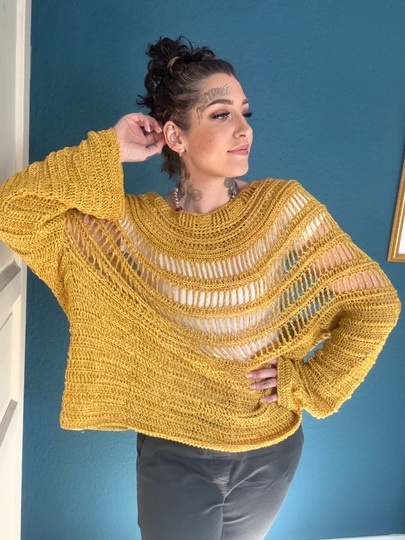 Häkelanleitung Pulli "BANANA"