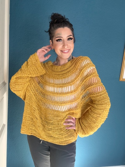 Häkelanleitung Pulli "BANANA"