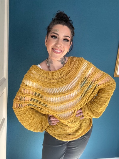 Häkelanleitung Pulli "BANANA"