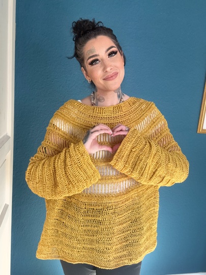 Häkelanleitung Pulli "BANANA"