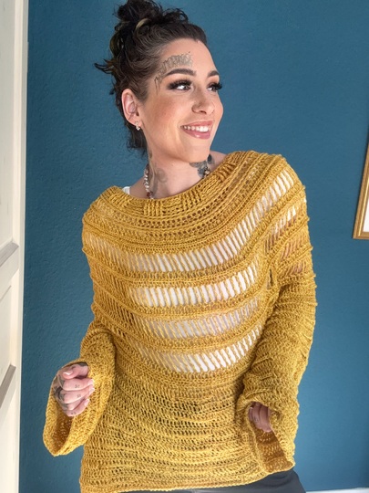 Häkelanleitung Pulli "BANANA"