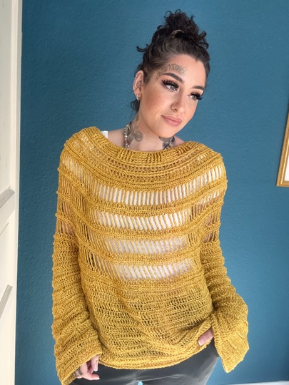 Häkelanleitung Pulli "BANANA"