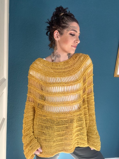 Häkelanleitung Pulli "BANANA"