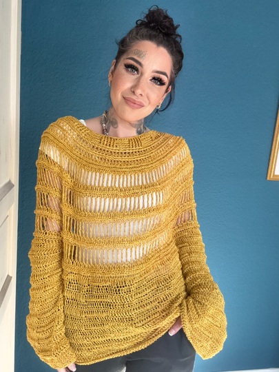 Häkelanleitung Pulli "BANANA"